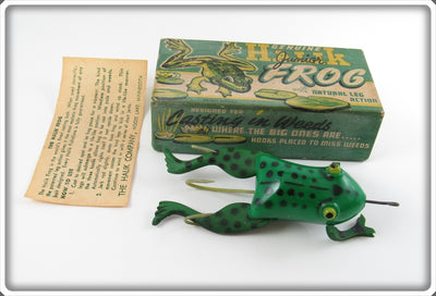 Halik Green Junior Frog In Box