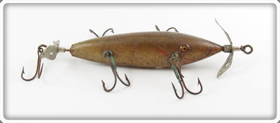 Antique Vintage Fred Keeling The Expert Minnow Lure