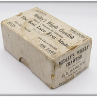 Medley's Yellow & Green Wiggly Crawfish In Box