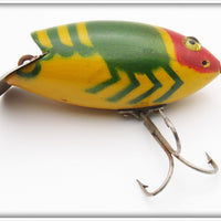 Medley's Yellow & Green Wiggly Crawfish In Box