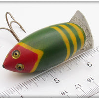 Medley's Yellow & Green Wiggly Crawfish In Box