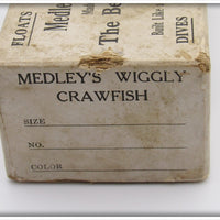 Medley's Yellow & Green Wiggly Crawfish In Box