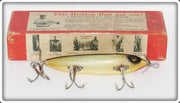 Vintage Heddon Shiner Scale SOS Minnow Lure In Box 179P