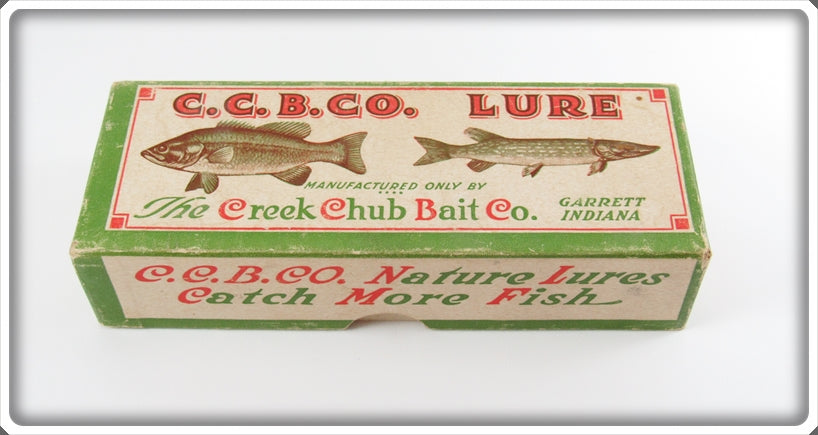 Vintage Creek Chub Silver Flash Jointed Pikie Empy Box 2618