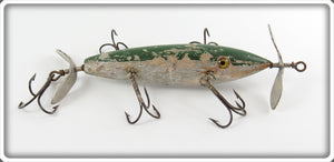 Vintage Pflueger Enterprise Early Wizard Wooden Minnow Lure