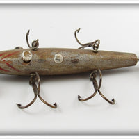 Pflueger Enterprise Early Wizard Wooden Minnow