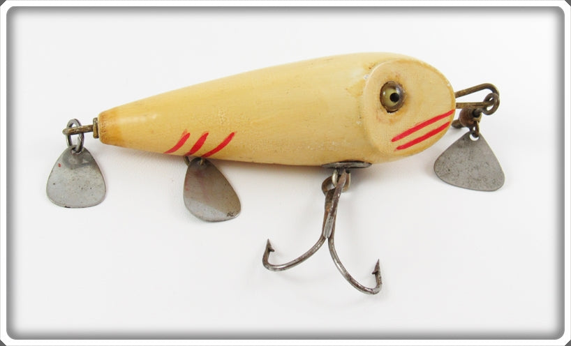 Vintage Donaly Red Fin Minnow Lure For Sale