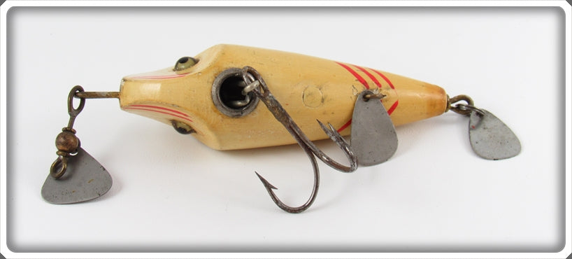 Vintage Donaly Red Fin Minnow Lure For Sale