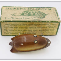 Outing Mfg Co Brown Du Getum In Dewey's Du-Getum The Wonder Lure Box