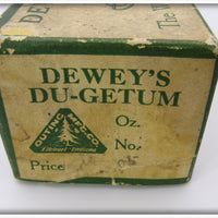 Outing Mfg Co Brown Du Getum In Dewey's Du-Getum The Wonder Lure Box