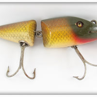 Vintage Creek Chub Golden Shiner Wigglefish Lure 2404 