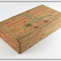 Rhodes Mechanical Swimming Frog In Wood Box