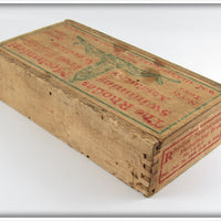 Rhodes Mechanical Swimming Frog In Wood Box