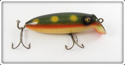 Shakespeare Green Yellow Spots Spoonbill Wobbler