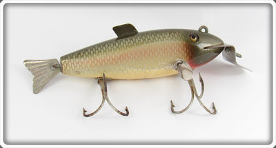 Vintage Creek Chub Silver Shiner Fintail Shiner Lure 2103