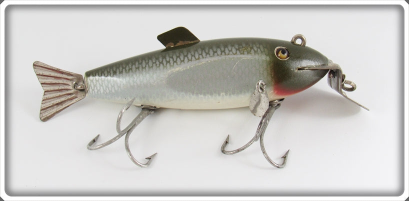 Vintage Creek Chub Silver Shiner Fintail Shiner Lure 2103 