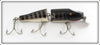 Creek Chub Black Scale Jointed Striper Pikie Lure 6833