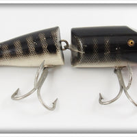 Creek Chub Black Scale Jointed Striper Pikie Lure 6833