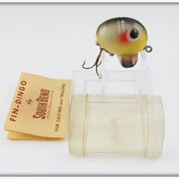 South Bend Yellow Scale Perch Fin Dingo In Tube