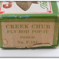 Creek Chub Red & White Chub Fly Rod Pop It In Box