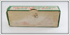 Creek Chub Red & White Chub Fly Rod Pop It In Box