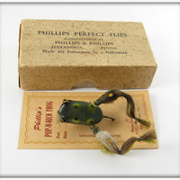 Phillips Perfect Flies Phillips & Phillips Pop N Kick Green Frog