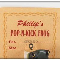 Phillips Perfect Flies Phillips & Phillips Pop N Kick Green Frog