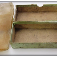 James L Donaly White Red Gills Redfin Weedless Bait In Picture Box