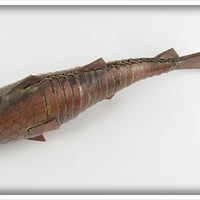 Copper Articulated Fish Snuff Holder