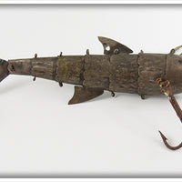 Metal Articulated Fish With Hooks