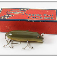 Vintage Shakespeare Gray Swimming Mouse In Box Lure 578