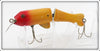 Vintage Shakespeare White & Red Tantalizer Lure 6638 WR