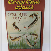 Vintage Creek Chub Baits 1953 Catch More Fish Lure Catalog