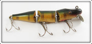 Vintage AL&W Creek Chub Perch Double Jointed Pikie Lure 388