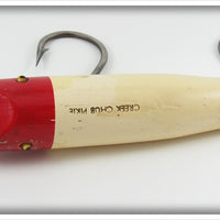 Creek Chub Red Head White Tarpon Pikie