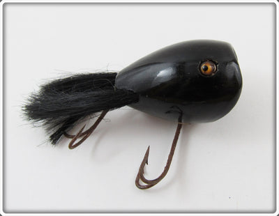 Creek Chub Solid Black Surface Dingbat