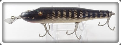 Vintage CCBCO Creek Chub Bait Co Black Scale Pikie Lure 733
