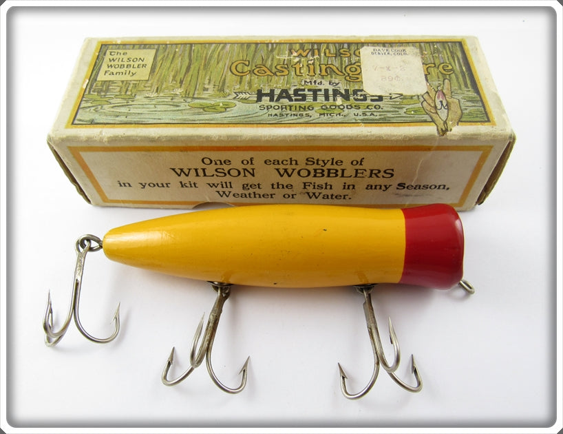 Wilson Hastings antique fishing lures