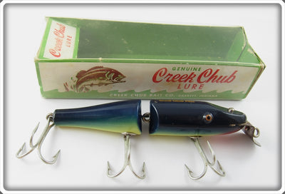 Creek Chub Purple Eel Jointed Pikie In Correct Box 2635 W
