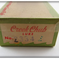 Creek Chub Blue Flash Husky Pikie In Correct Box 2334