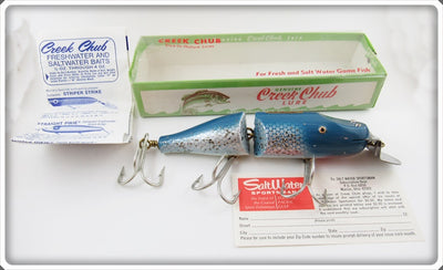 CCBC Blue Flash Jointed Striper Pikie In Correct Box 6834 W