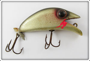 Vintage Bud Stewart Bleeding Mouth Crippled Wiggler Lure