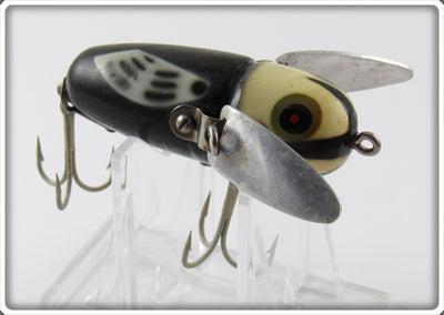 Heddon BWH Black White Head Crazy Crawler