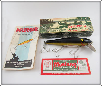 Pflueger Eel Finish Mustang In Correct Box 9546
