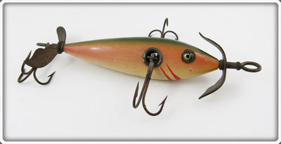 Shakespeare Early Rainbow Submerged Wooden Minnow # 33