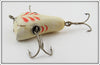 South Bend Red & White Vacuum Bait