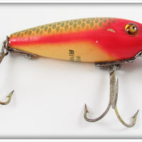 Vintage Heddon Allen Stripey 110 River Runt Lure 119PAS