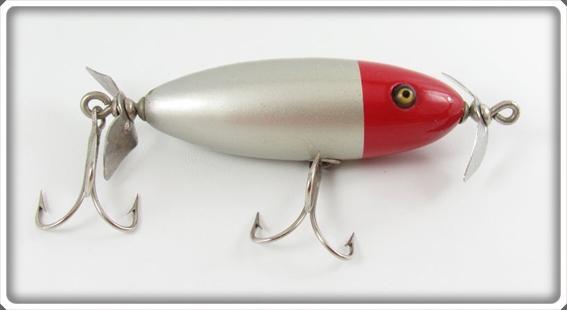 Vintage Shur Strike Aluminum Red Head Baby Surf Oreno Lure