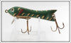 Folk Art Green Spotted Minnow