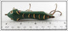Folk Art Green Spotted Minnow